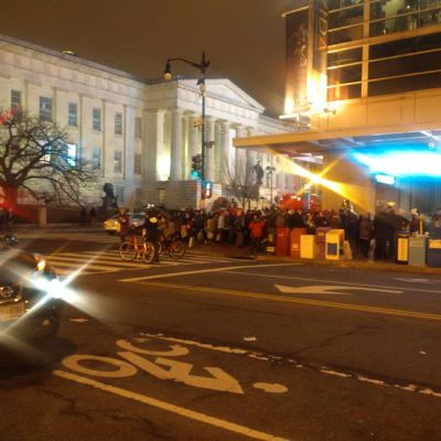 What’s happening at 7th & F? Women’s March, Washington, DC, January 21, 2017.